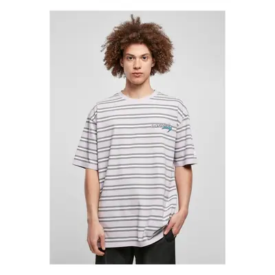 Starter Look for the Star Striped Oversize Tee lilac/palewhite/heavymetal