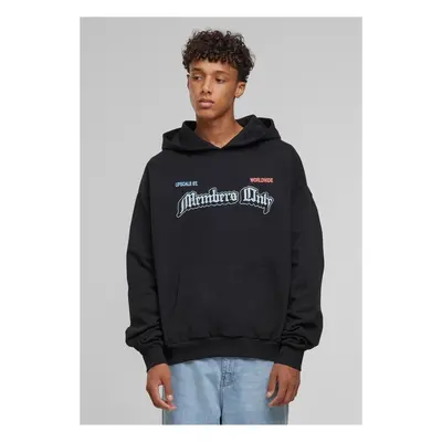 Mr. Tee Only Members Oversize Hoody black