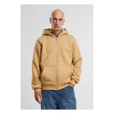 Urban Classics Bonded Sherpa Zip Hoody unionbeige