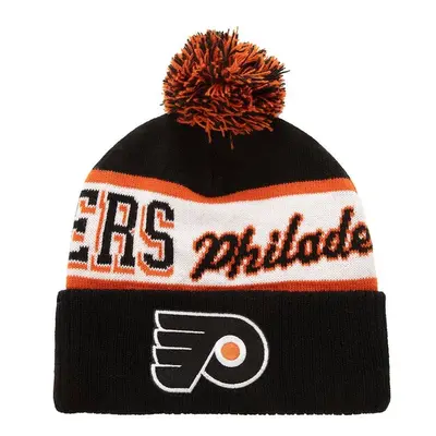 Mitchell & Ness NHL Block Sweep Pom Knit Philadelphia Flyers black