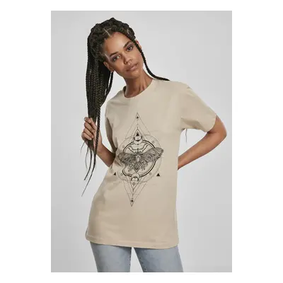 Mr. Tee Ladies Moth Tee sand