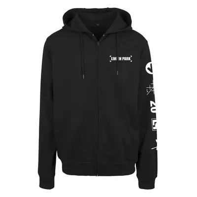 Mr. Tee Linkin Park Anniversary Logo Zip Hoody black