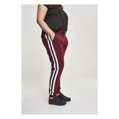 Urban Classics Ladies College Contrast Sweatpants port/white/black