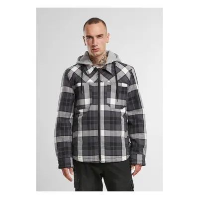 Brandit Top Heavy Twill Jacket black/white/grey