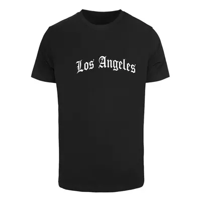 Mr. Tee Los Angeles Wording Tee black