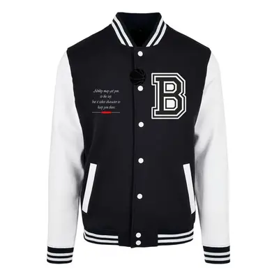 Mr. Tee Baller College Jacket black/white