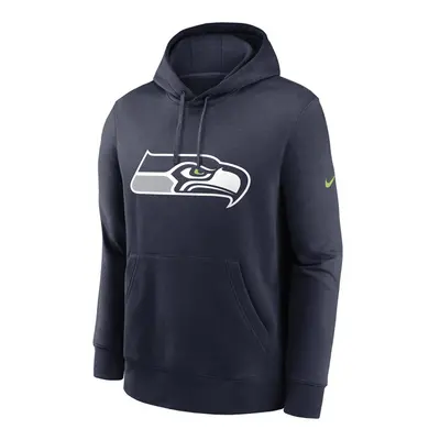 Nike Men's NFL Seattle Seahawks Nike Club Fleece Pullover Hoodie navy