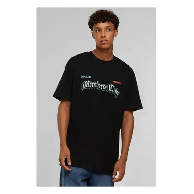 Mr. Tee Only Members Oversize Tee black