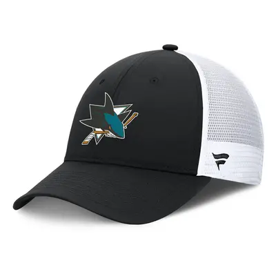 Fanatics NHL Authentic Pro Rink Structured Adjustable Snapback San Jose Sharks Black/White