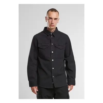 Brandit Men Heavy Twill Shirt black