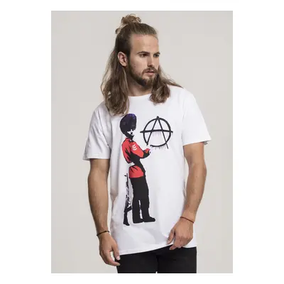 Mr. Tee Brandalised - Banksy´s Graffiti Anarchy Tee white