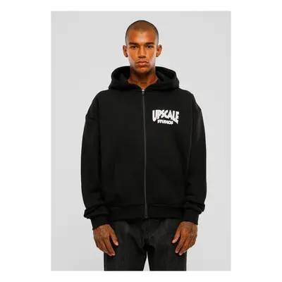 Mr. Tee Upscale Studios Ultra Heavy Oversize Zip Jacket black