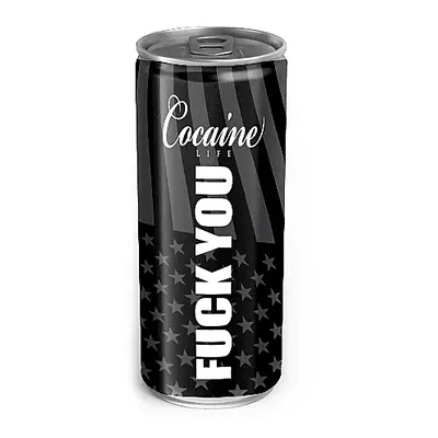 Cocaine Life Fuck You Energy Drink