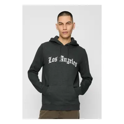 Mr. Tee Los Angeles Wording Hoody charcoal