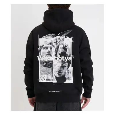 Whoshotya Ethereal Heavy Oversize Hoodie Black