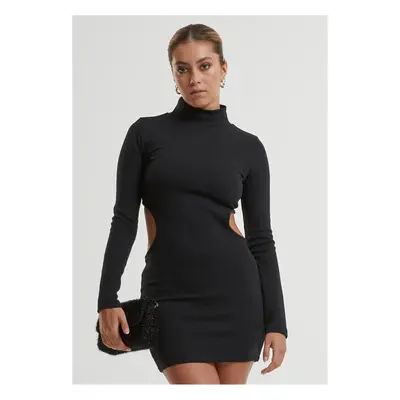 Urban Classics Ladies Cut Out Mini Dress black