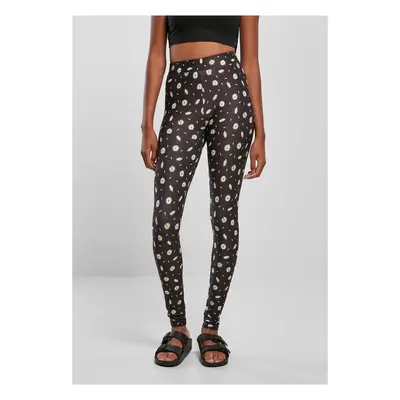 Urban Classics Ladies Soft AOP Leggings blackdaisy