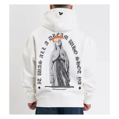 Whoshotya Matria Heavy Oversize Hoodie White