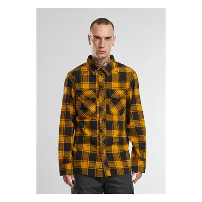 Brandit Checked Shirt black/yellow