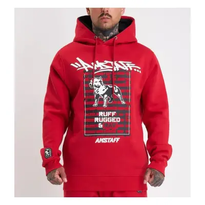 Amstaff Lucian Hoodie Red