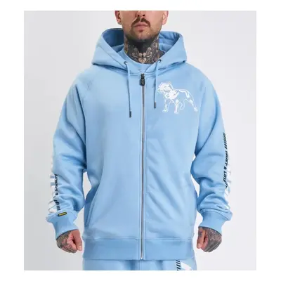 Amstaff Logo 2.0 Ziphoodie Horizon Blue