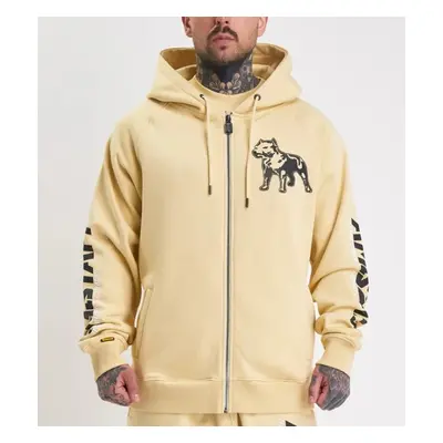 Amstaff Logo 2.0 Ziphoodie Vanilla Cream