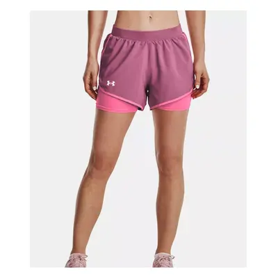 Under Armour UA Fly By 2.0 2N1 Short-PNK