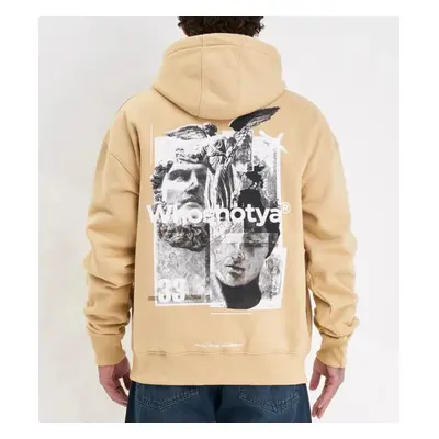 Whoshotya Ethereal Heavy Oversize Hoodie Beige