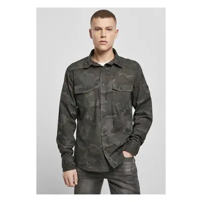 Brandit Slim Worker Shirt olive camo