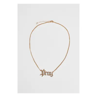 Mr. Tee Pray Chunky Necklace gold