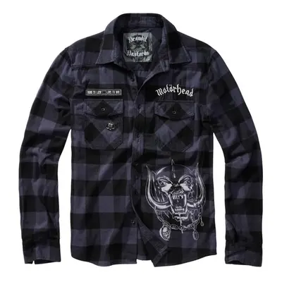 Brandit Motörhead Checkshirt black/grey