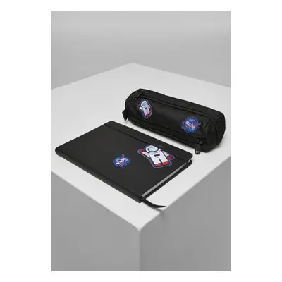 Mr. Tee NASA Notebook & Pencilcase Set black