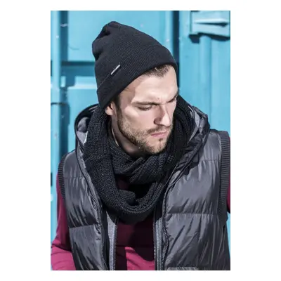 Urban Classics Basic Flap Beanie black