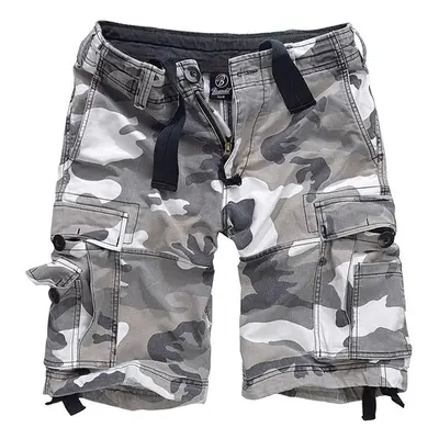 Brandit Vintage Cargo Shorts snowcamo