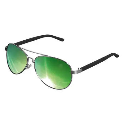 Urban Classics Sunglasses Mumbo Mirror silver/green