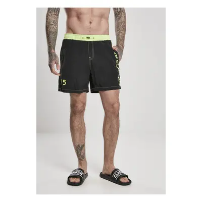 Urban Classics UC Logo Swim Shorts black