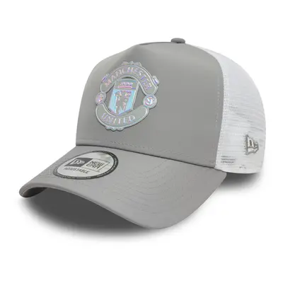 sapka NEW ERA 940 A-Frame Trucker Iridescent Manchester United Grey