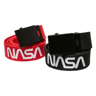 Mr. Tee NASA Belt Kids 2-Pack black/red