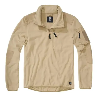 Brandit Fleece Troyer Ripstop camel