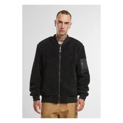 Brandit MA1 Sherpa Jacket black