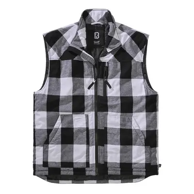 Brandit Lumber Vest white/black