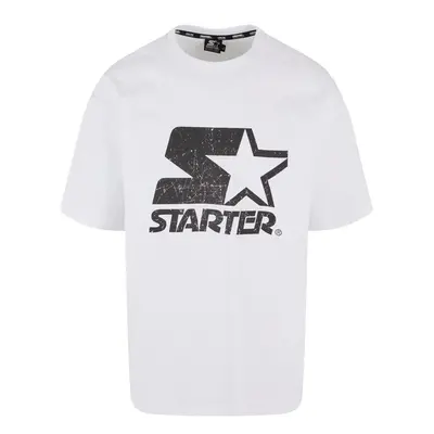 Starter Logo Oversize Acid Tee white