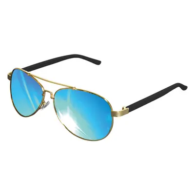 Urban Classics Sunglasses Mumbo Mirror gold/blue