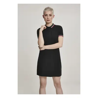 Urban Classics Ladies Polo Dress black