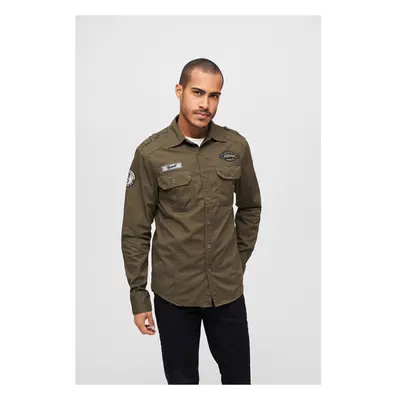 Brandit Luis Vintageshirt olive