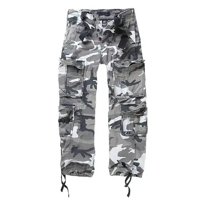 Brandit Vintage Cargo Pants snowcamo