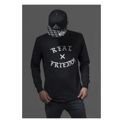 Mr. Tee Real Friends Crewneck black