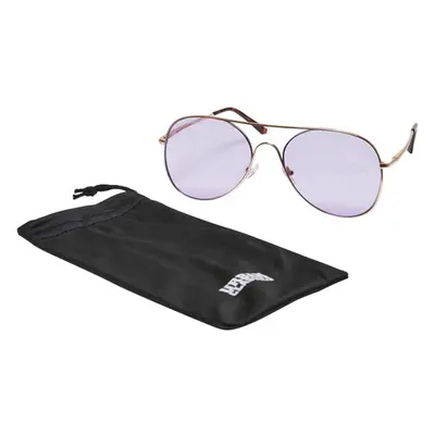 Urban Classics Sunglasses Texas gold/lilac