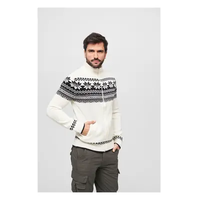 Brandit Cardigan Norweger white