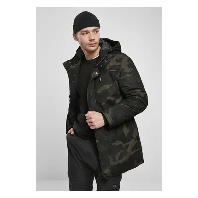 Brandit Grid-Camo Parka woodland